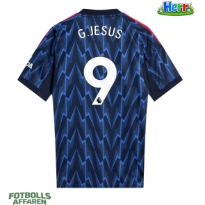 Arsenal Gabriel Jesus #9 Bortatröja 2025-26 Kortärmad